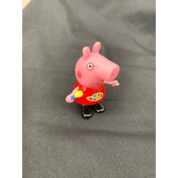 Peppa Pig Figurine Set - 6 Collectible Characters With Adorable Outfits & Access - Picture 3 of 7
